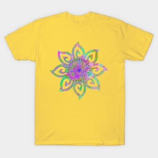 Psychedelic flower T-Shirt